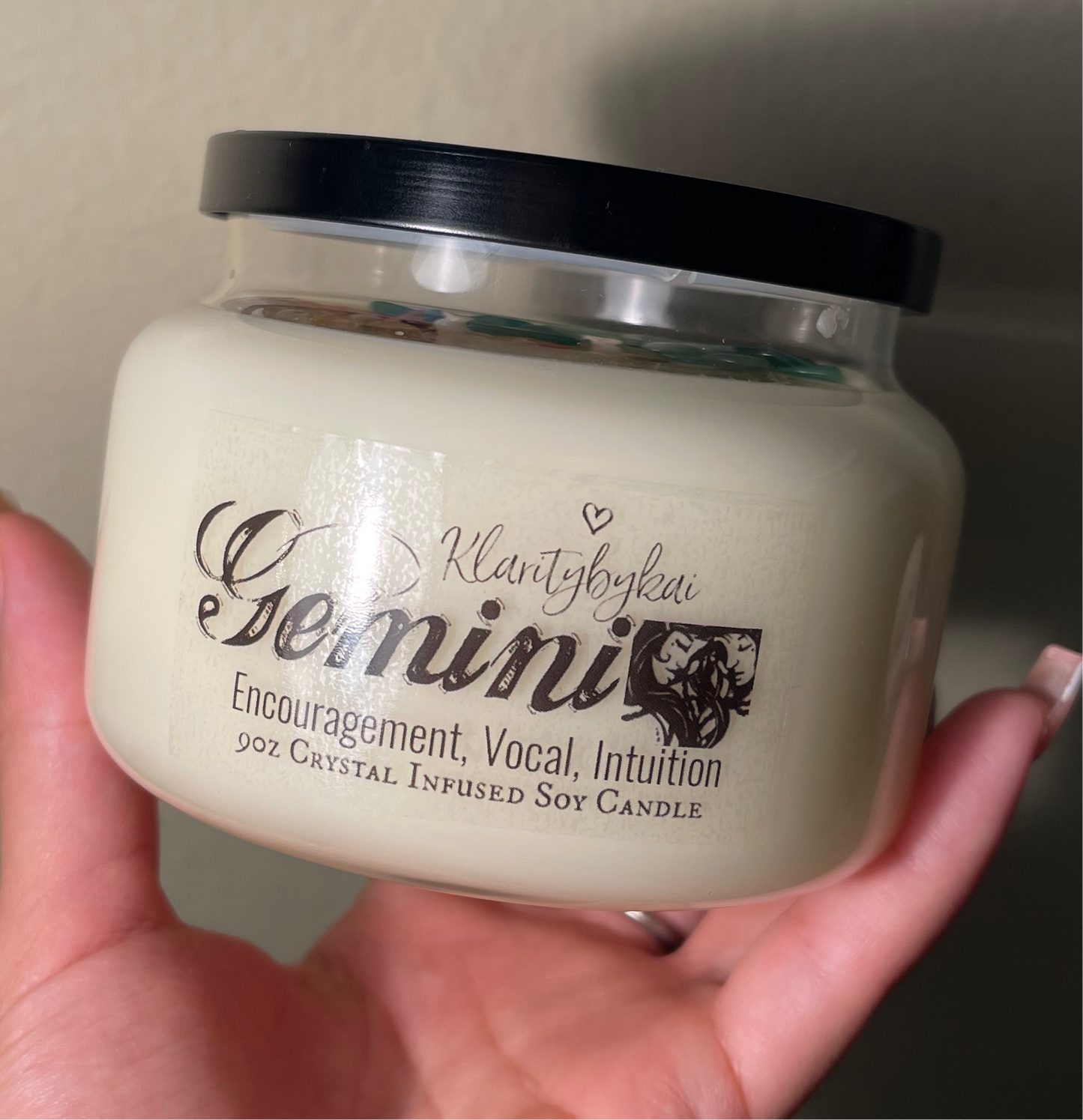 GEMINI ♊️ Jade Manifestation Candle