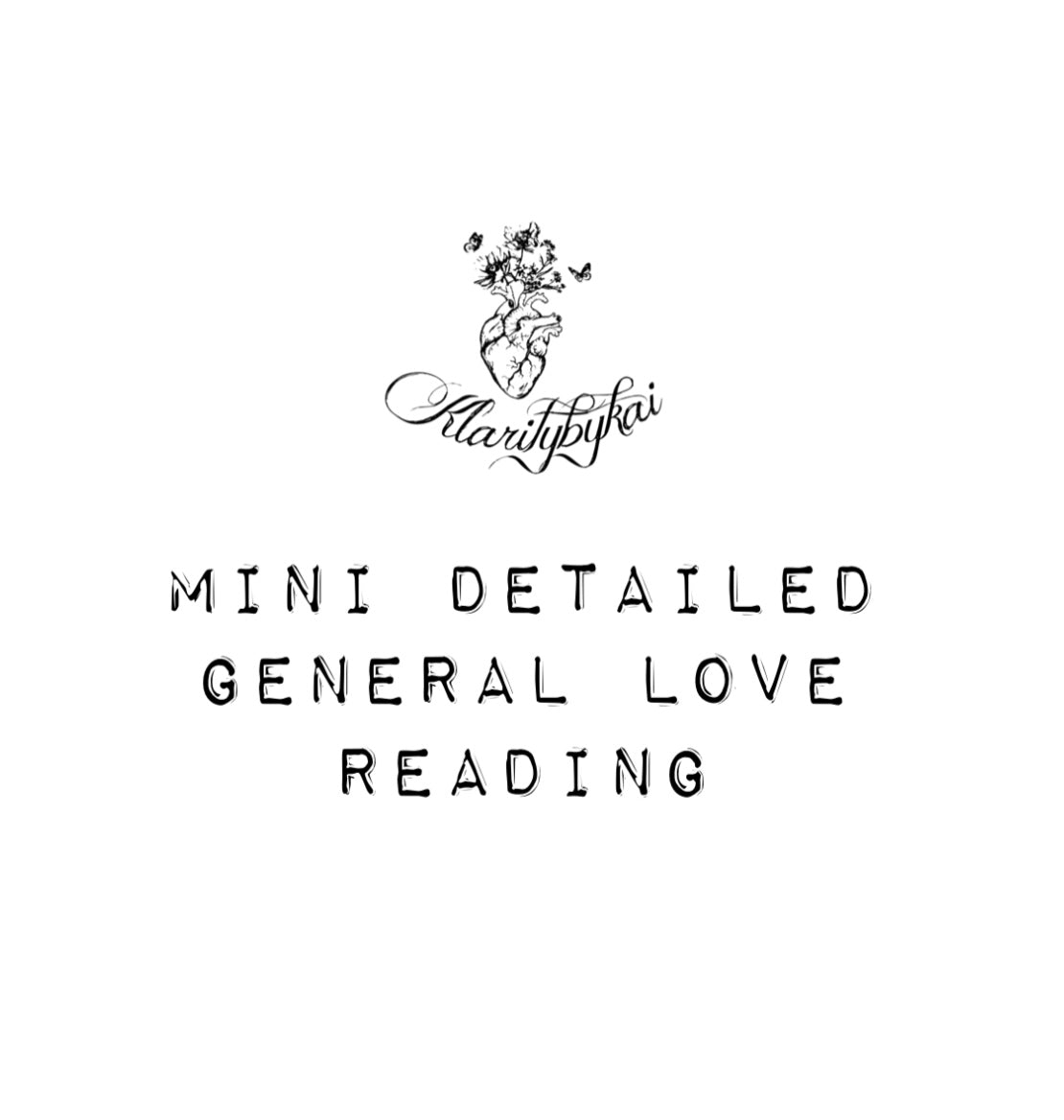 Kai’s Mini Detailed General & Love Reading