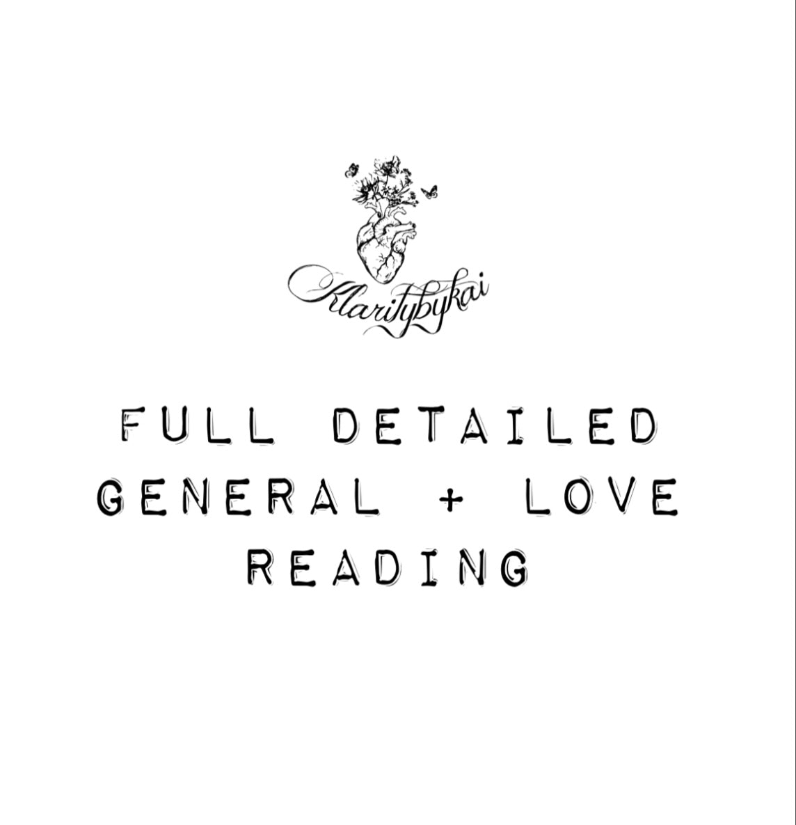 Kai's Full Length General & Love Reading