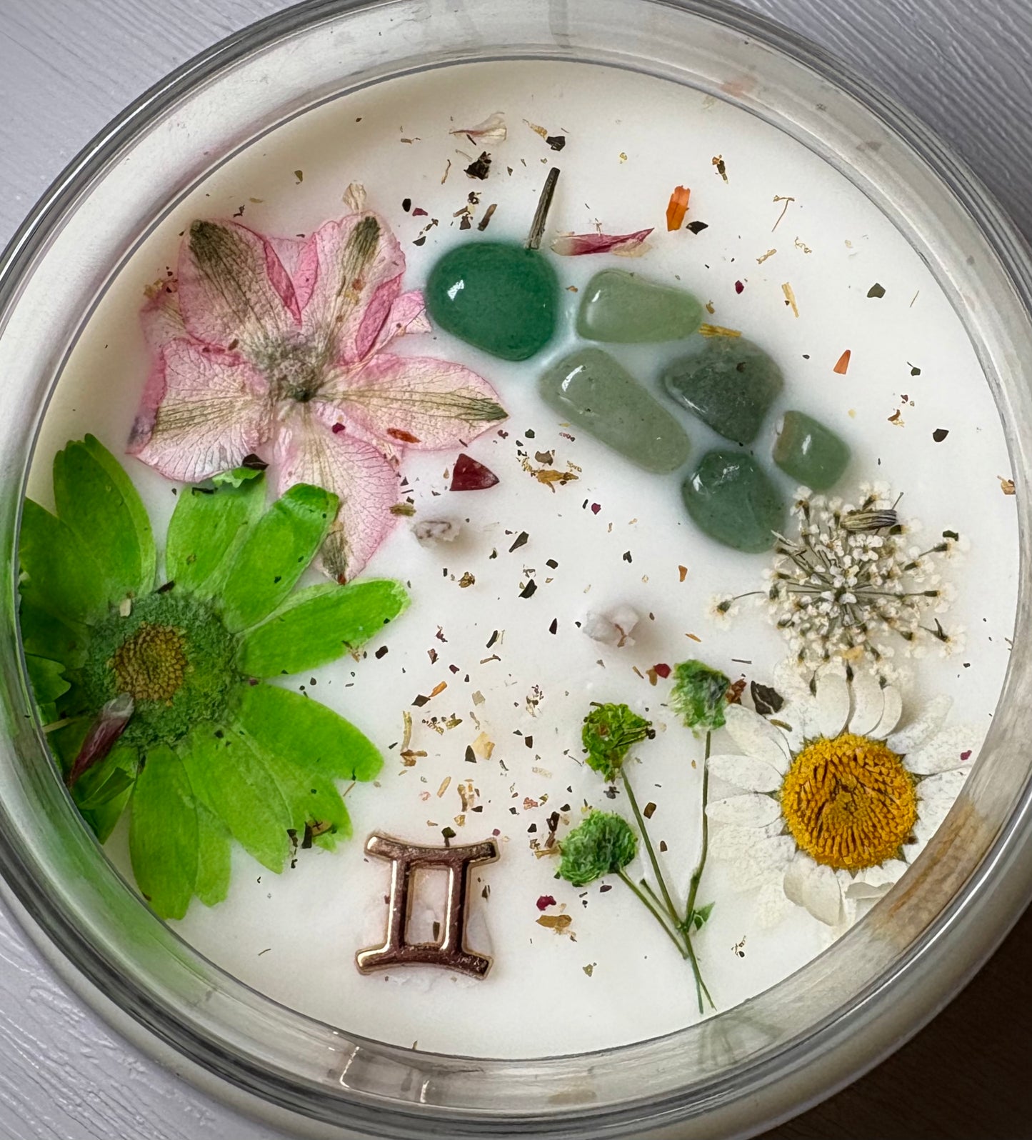 GEMINI ♊️ Jade Manifestation Candle