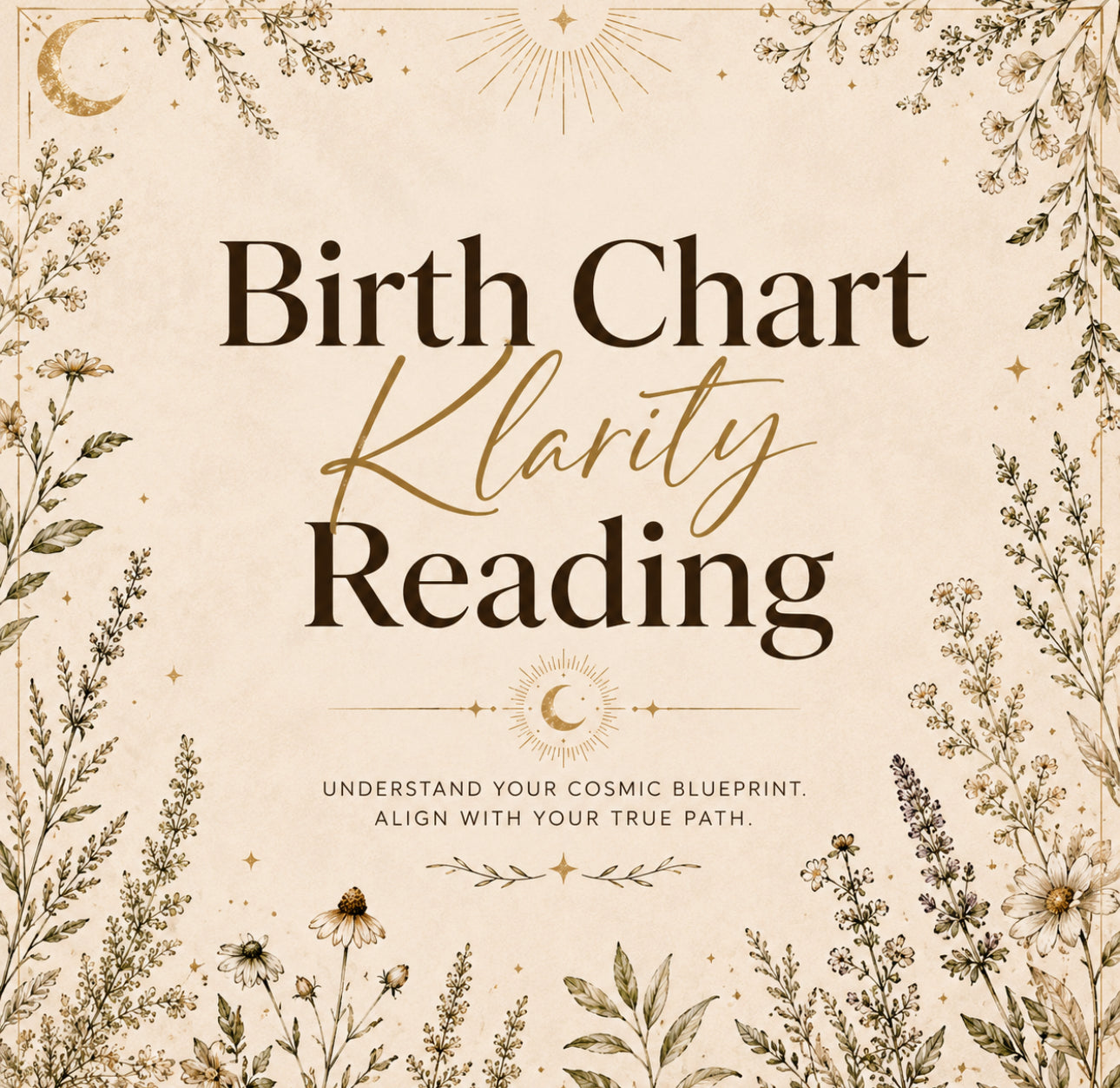 Birth Chart Klarity Read